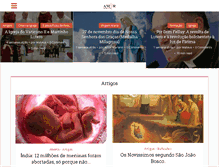 Tablet Screenshot of amormariano.com.br